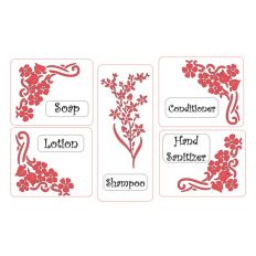 Spring Bathroom Stickers