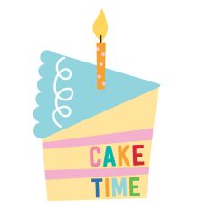 Slice of Birthday Cake