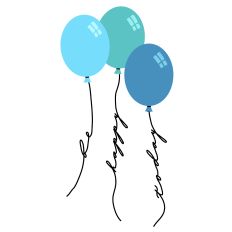 BE HAPPY TODAY BALLOON BOUQUET - RABEA BILZ