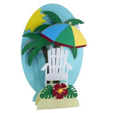 Beach Chair Slice Card