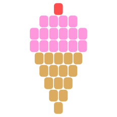 Pixel Ice Cream Cone