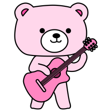 Bear with Guitar