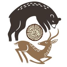 Bear and gazelle