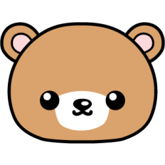Cute Bear Face