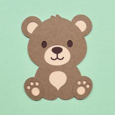 Bear For Cardstock