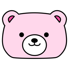Happy Bear Face 