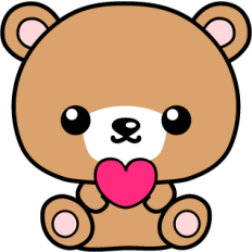 Cute Bear with Heart