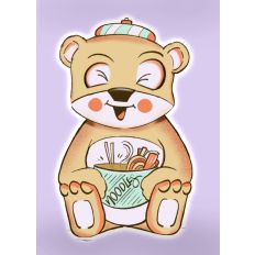 Bear Noodles Cover Card 
