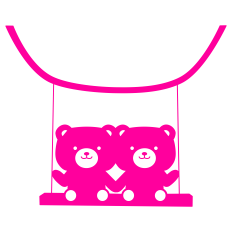 Bears on a Swing