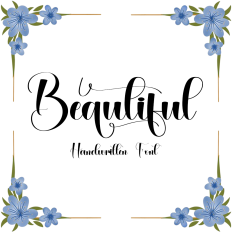 Beautiful Font
