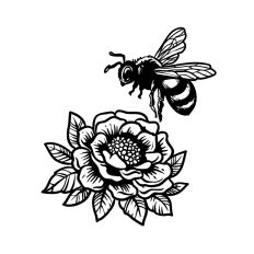 Bee and Peony