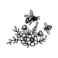 Bees and Wildflowers 
