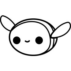 Cute Bee Lineart