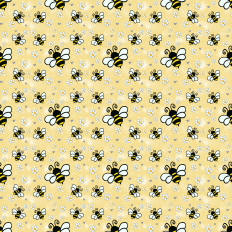 Bee Pattern Paper