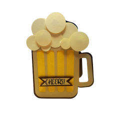 Beer Mug Greeting Card