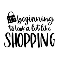 It's Beginning to Look a Lot Like Shopping