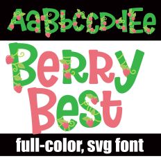 Berry Best Color Font