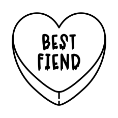 Best Fiend SVG | Halloween SVG | Halloween Clipart