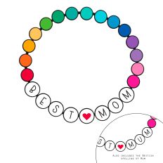 Best Mom Friendship Bracelet