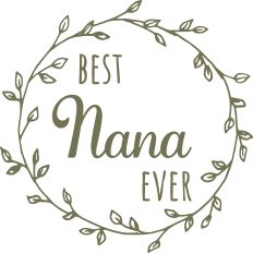 Best Nana Ever Wreath
