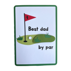 Father's Day Golf Card