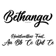 Bethanga Handwritten Font