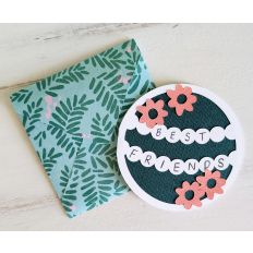 Best Friends bracelet card and envelope