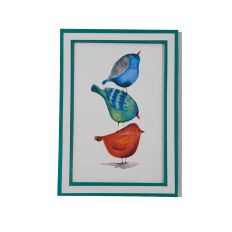 Watercolor Bird Greeting Card