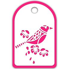 Bird in Blossom Gift Tag