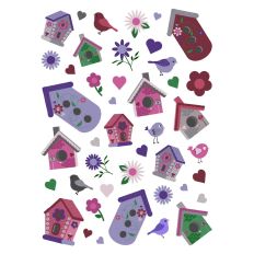 Birdhouse Stickers