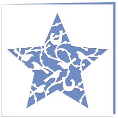 Birds in Branches Star Card