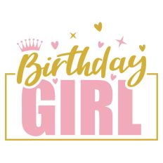 Birthday Girl SVG Quote