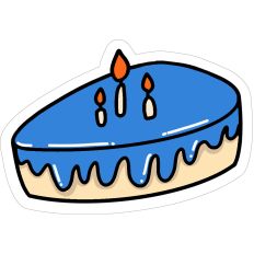 Slice of Birthday Cake