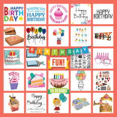 Birthday Fun – 25 Party-Perfect Designs