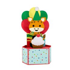 Birthday Giraffe Pop Up Card