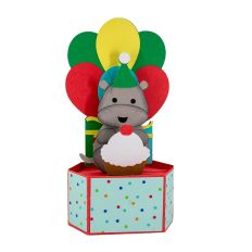 Birthday Hippo Pop Up Card