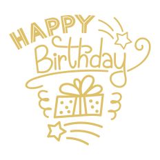 Happy Birthday phrase