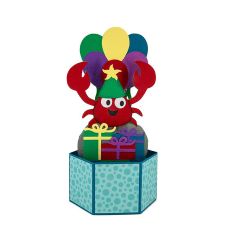 Birthday Crab Pop Up Card