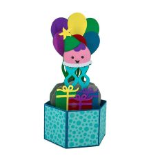 Birthday Jellyfish Pop Up Card