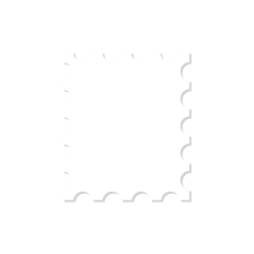 Blank Stamp for an Envelope or Card