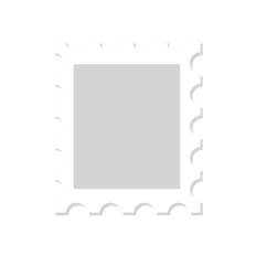 Blank Stamp with Rectangle Center Cutout