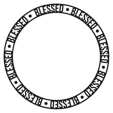 Blessed Circle Frame