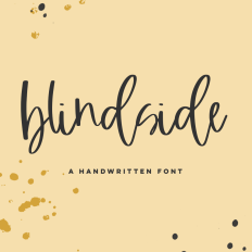 Blindside Cursive Font