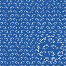 Blue American Football Background Pattern