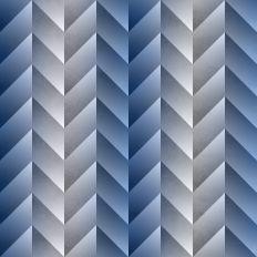 blue and silver chevron pattern