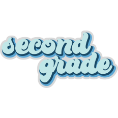 School Sign Second Grade