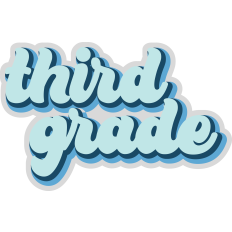 School Sign Third Grade