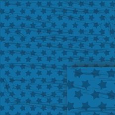 Blue Star Grunge Pattern