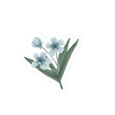 Blue Winter Flower