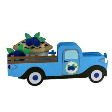 Blueberry Truck Box Card Slimline